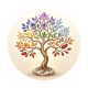 Divine 7 Chakra Crystal Tree